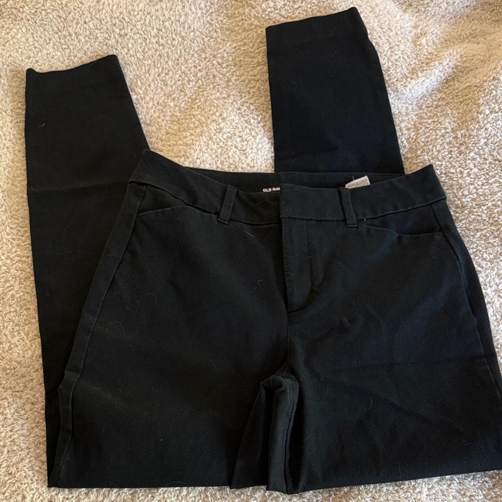 Old Navy Women's Black Straight Leg Jeans